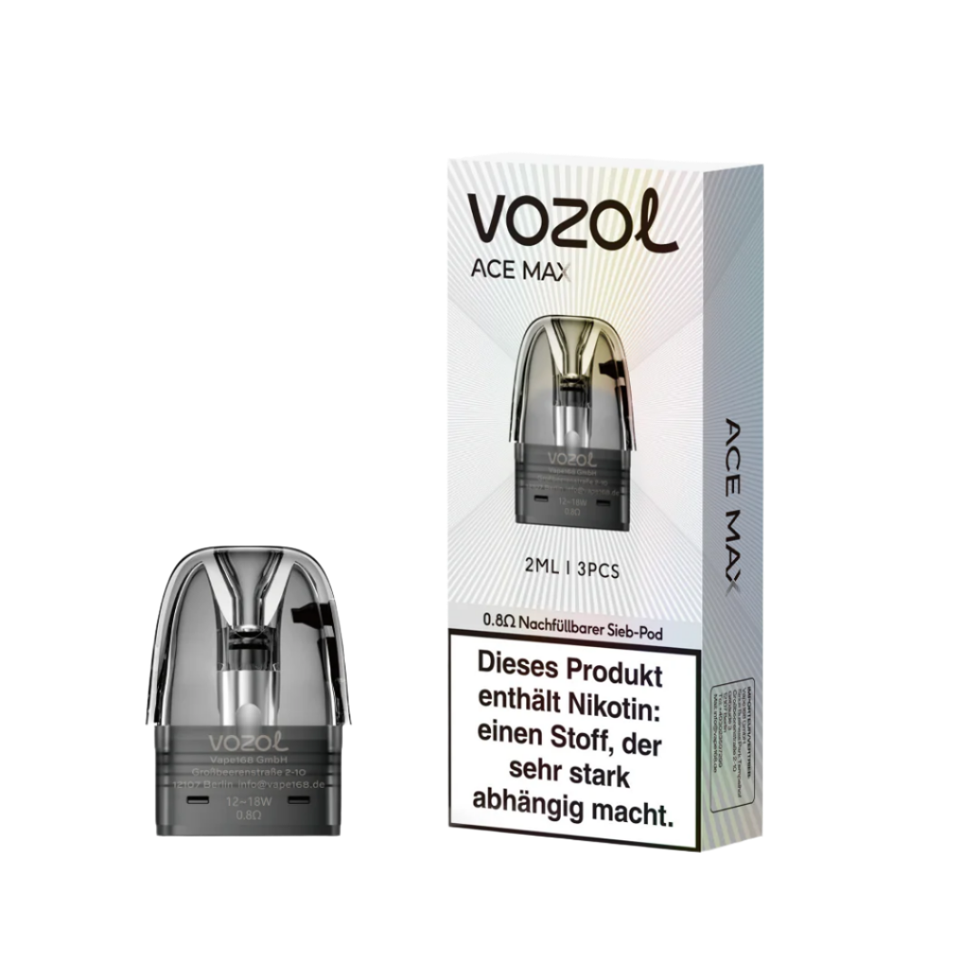 Vozol ACE MAX 0.8Ω Nachfüllbare Sieb-Pod