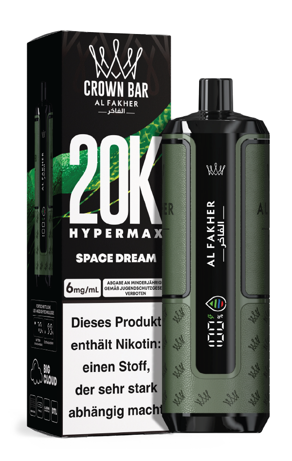 Al Fakher 20K Hypermax SPACE DREAM