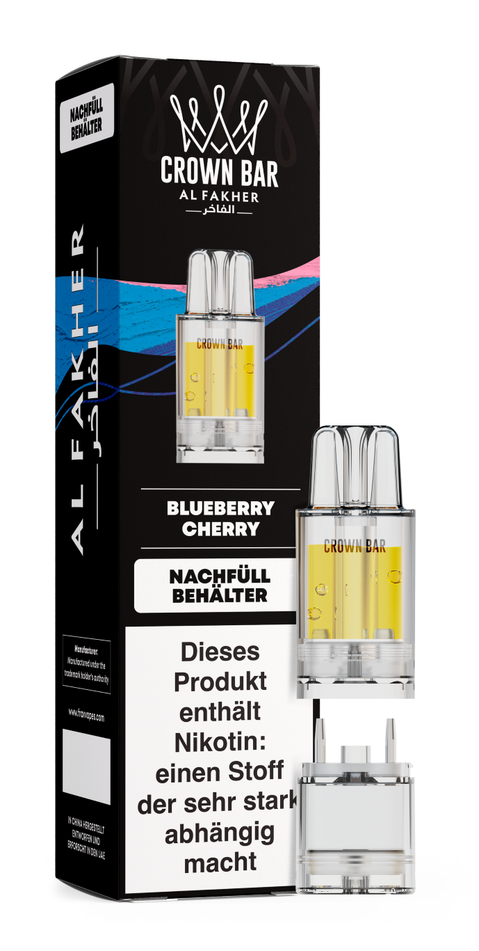 Al Fakher 12K Pro Max Pod (vorgefüllt) BLUEBERRY CHERRY