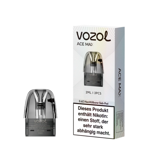 Vozol ACE MAX 0.6Ω Nachfüllbare Sieb-Pod