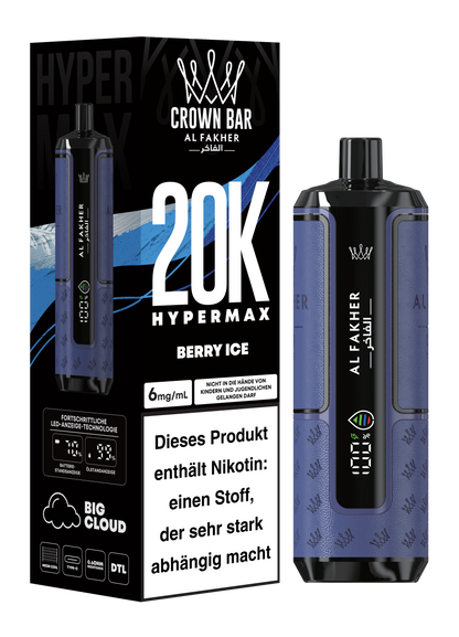 Al Fakher 20K Hypermax BERRY ICE