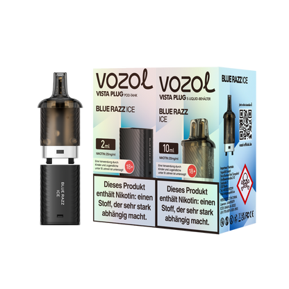 Pod für Vista Plug - Blue Razz Ice (vorgefüllt)