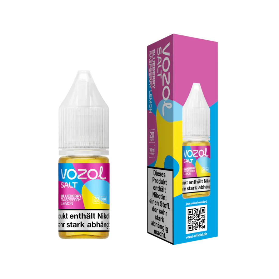 Vozol Salt E-liquid 20mg/ml BLUEBERRY RASPBERRY LEMON