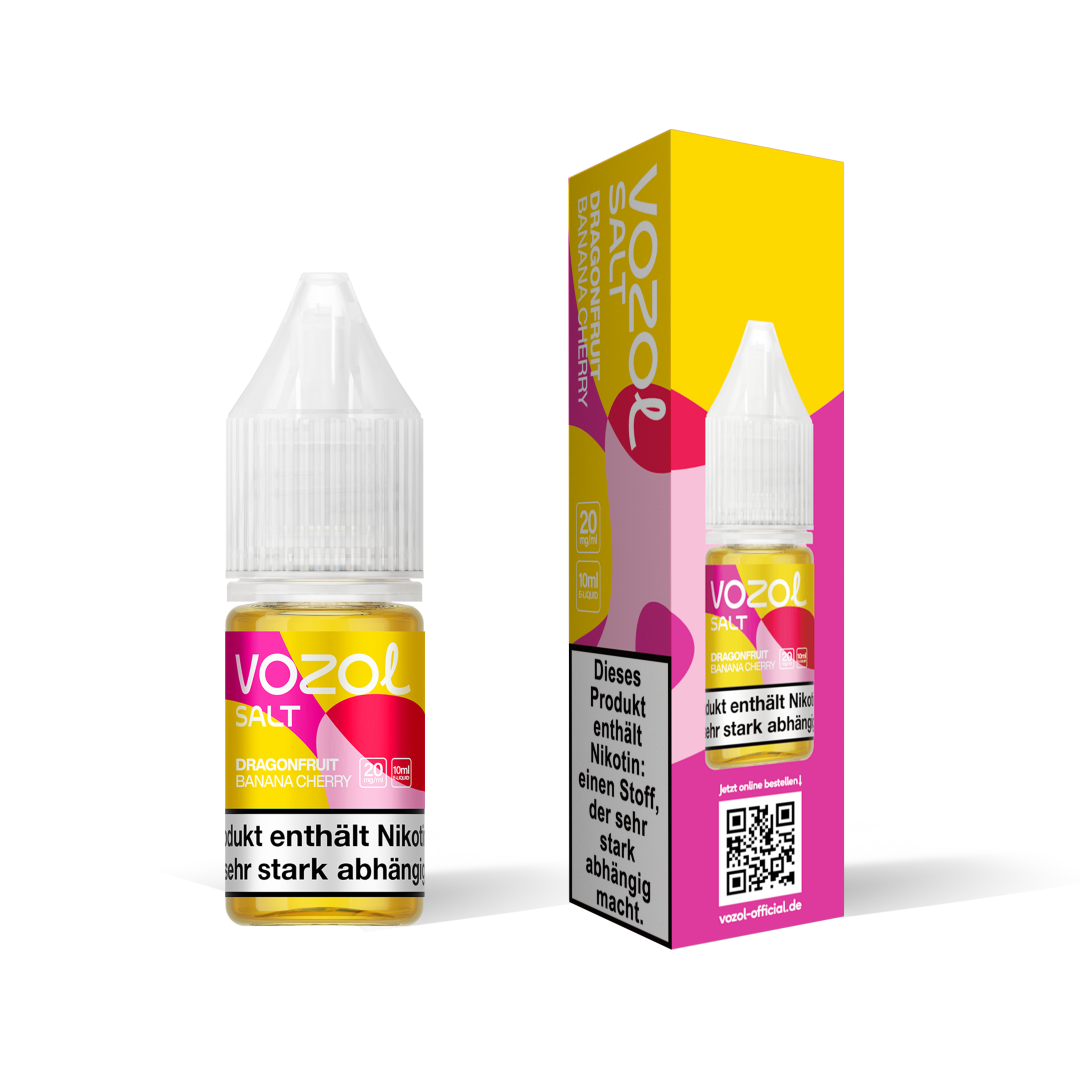 Vozol Salt E-liquid DRAGONFRUIT BANANA CHERRY
