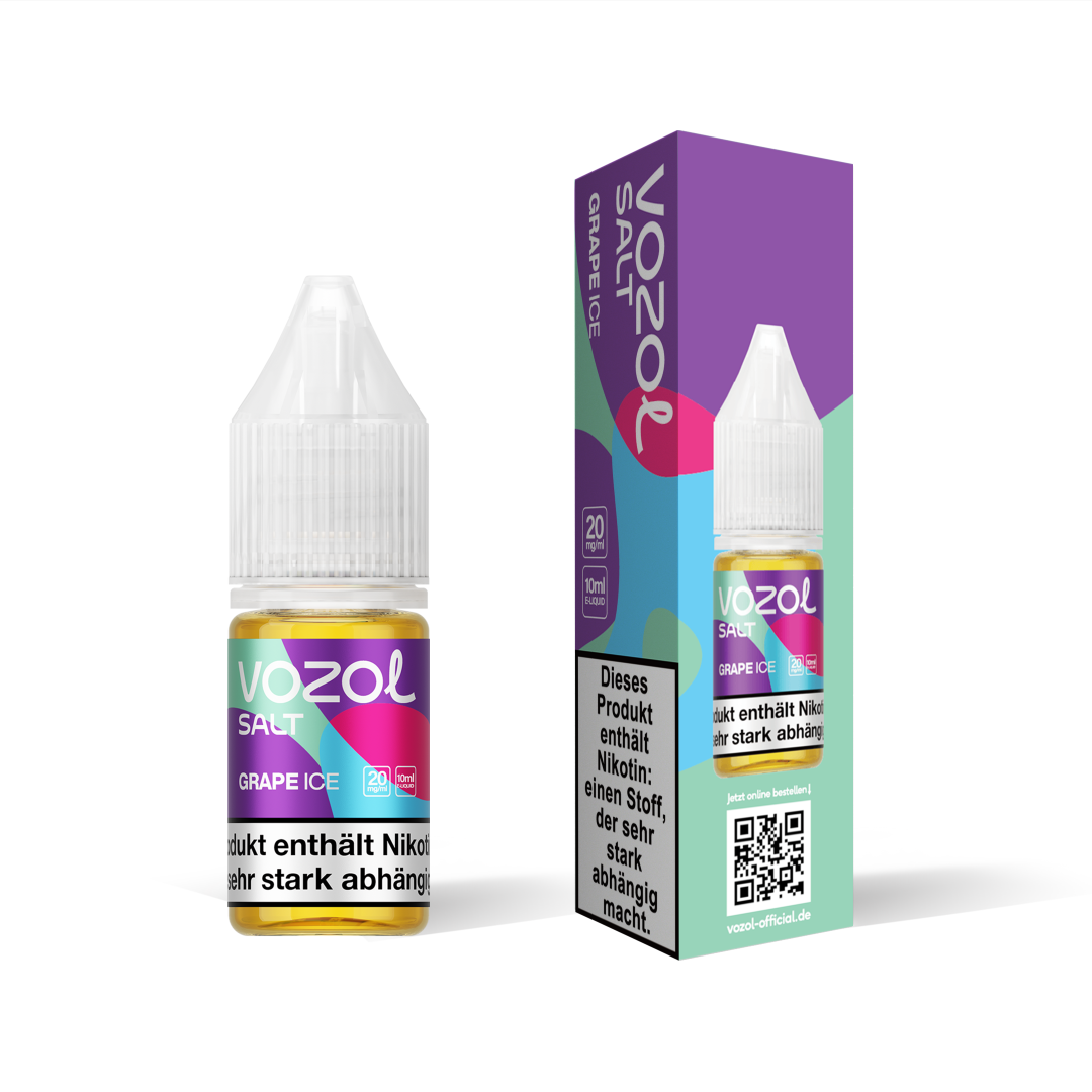 Vozol Salt E-liquid GRAPE ICE