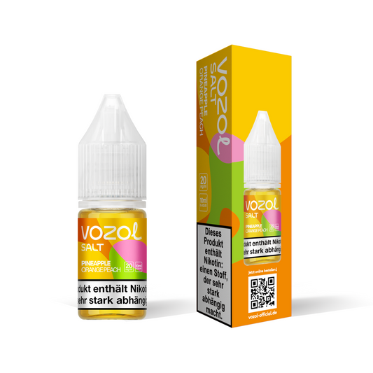 Vozol Salt E-liquid PINEAPPLE ORANGE PEACH