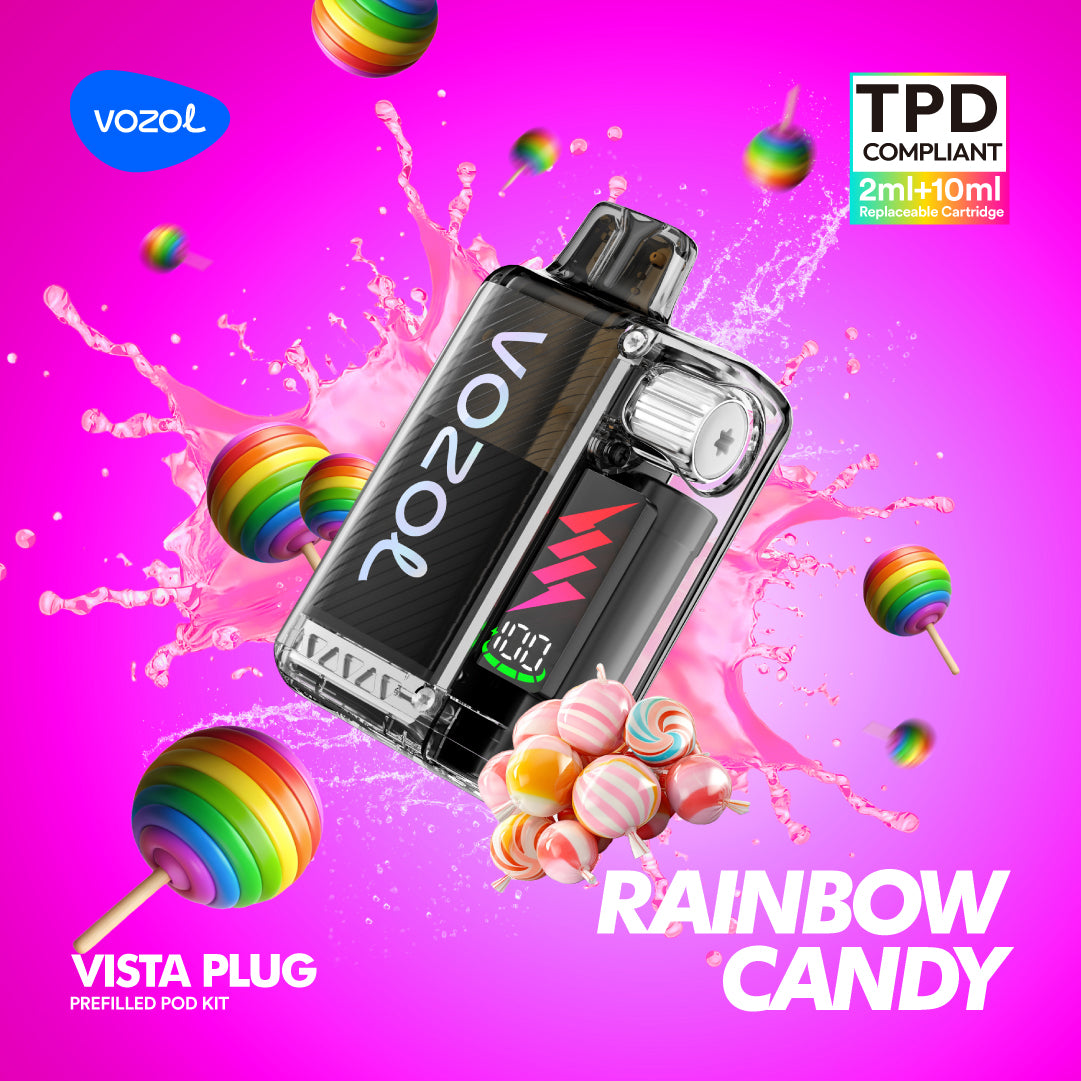 Vozol Vista Plug 15K (TPD) RAINBOW CANDY