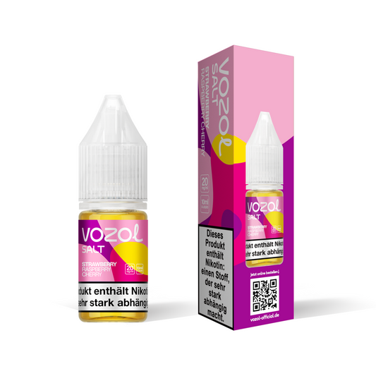 Vozol Salt E-liquid STRAWBERRY RASPBERRY CHERRY