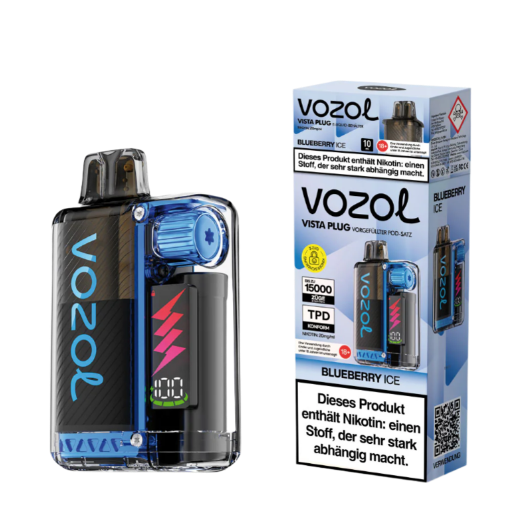 Vozol Vista Plug 15K (TPD) BLUEBERRY ICE