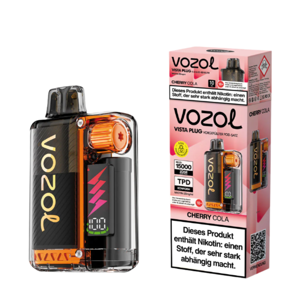 Vozol Vista Plug 15K (TPD) CHERRY COLA
