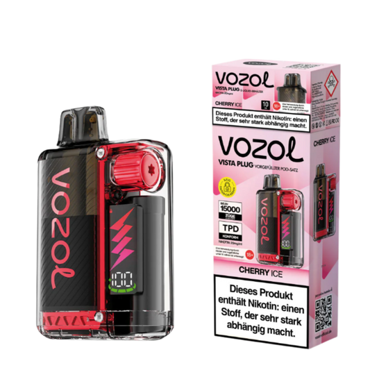 Vozol Vista Plug 15K (TPD) CHERRY ICE