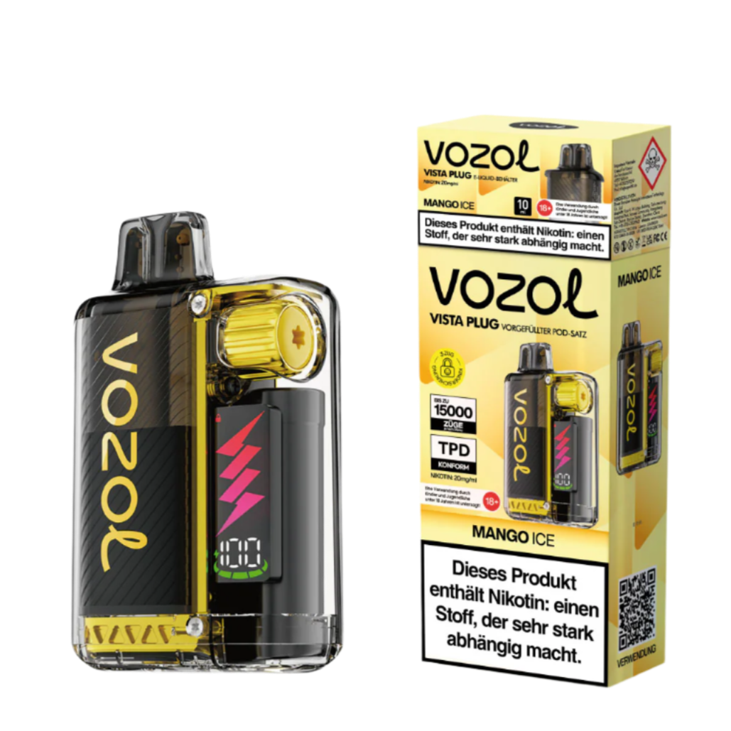 Vozol Vista Plug 15K (TPD) MANGO ICE