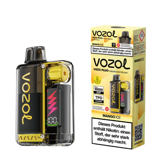 Vozol Vista Plug 15K (TPD) MANGO ICE