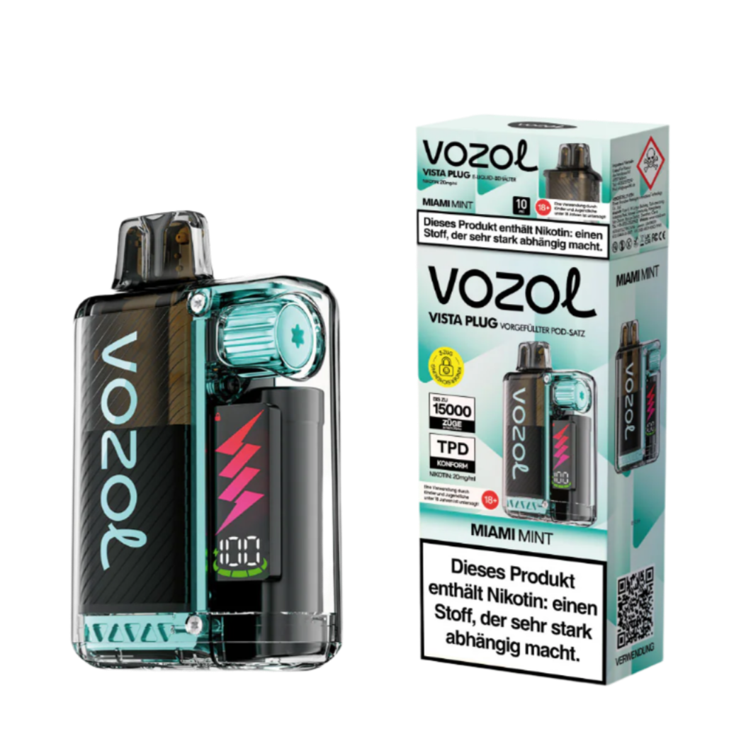 Vozol Vista Plug 15K (TPD) MIAMI MINT