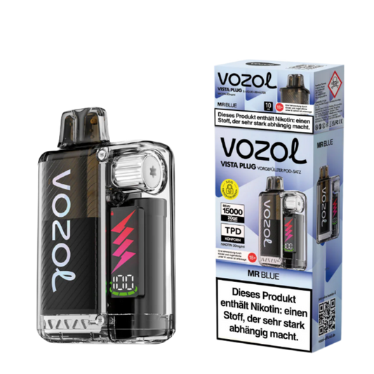 Vozol Vista Plug 15K (TPD) MR BLUE