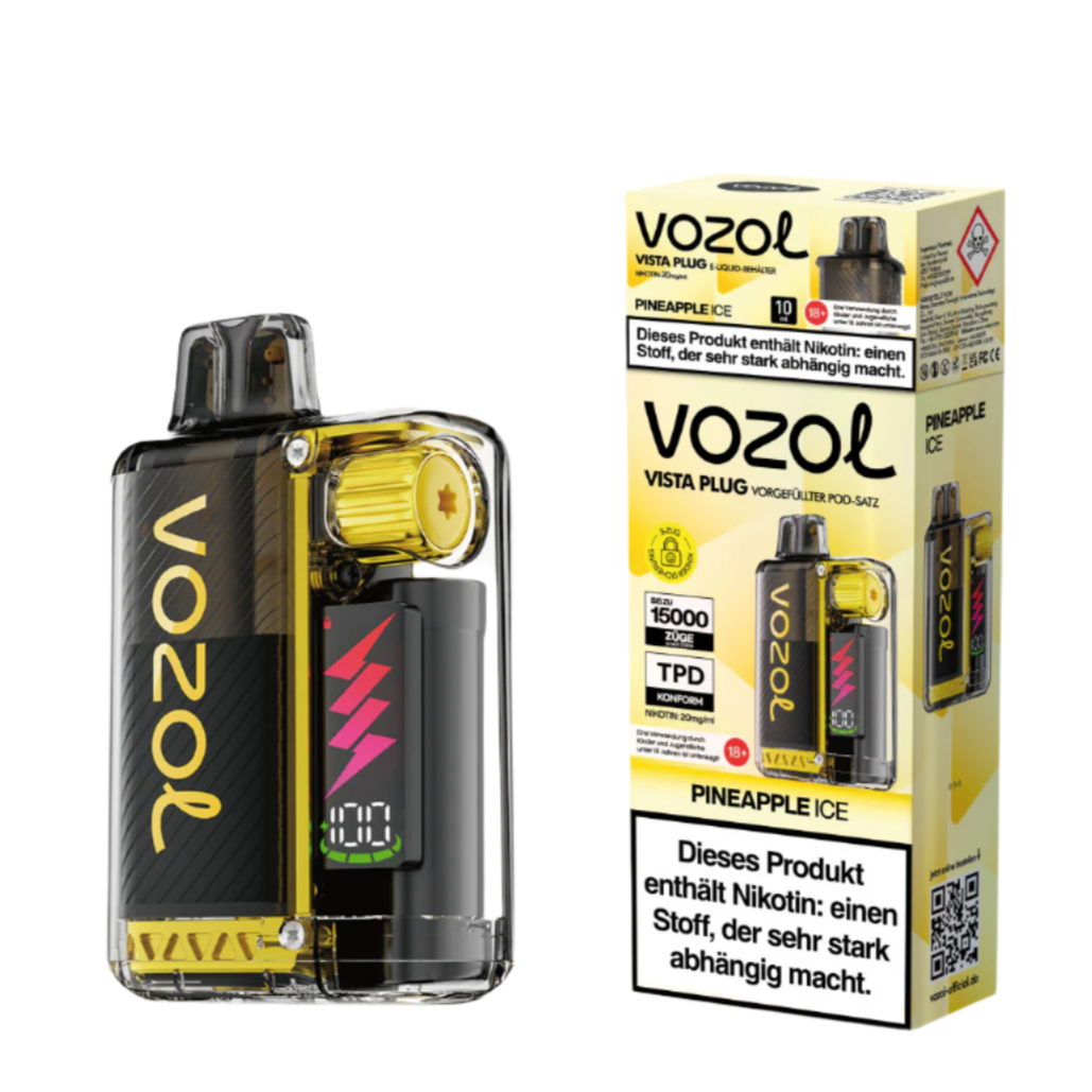 Vozol Vista Plug 15K (TPD) PINEAPPLE ICE