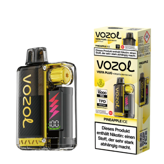 Vozol Vista Plug 15K (TPD) PINEAPPLE ICE