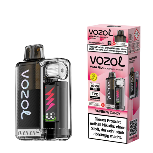 Vozol Vista Plug 15K (TPD) RAINBOW CANDY