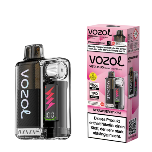 Vozol Vista Plug 15K (TPD) STRAWBERRY KIWI