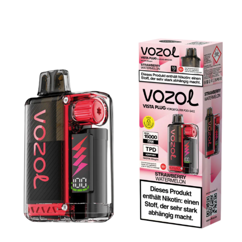 Vozol Vista Plug 15K (TPD) STRAWBERRY WATERMELON