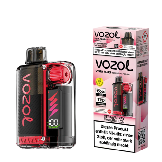 Vozol Vista Plug 15K (TPD) STRAWBERRY WATERMELON